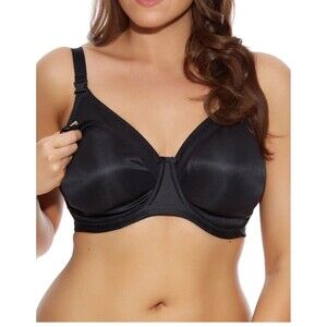 Elomi El3912 Smoothing Black Moulded Nursing Bra 36G